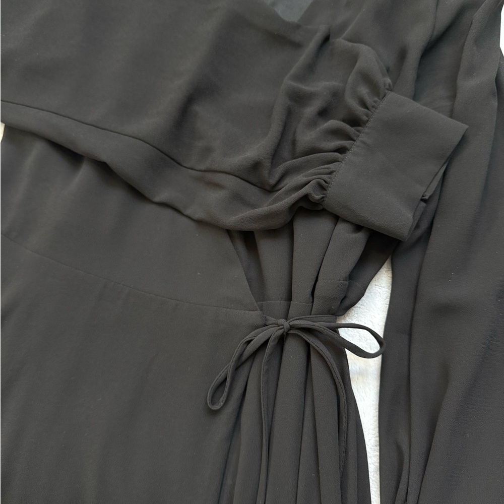 Lulu's Black Asymmetrical Dress